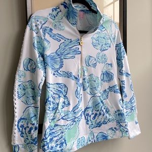 Lilly Pulitzer half zip, Size  XS